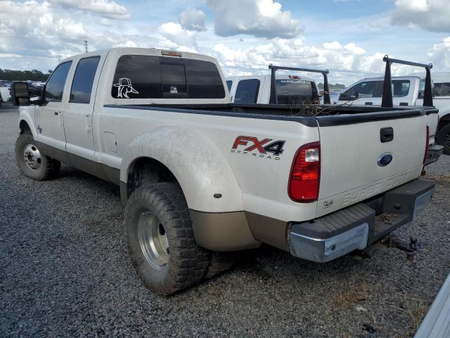 1FT8W3DT4EEB01558 - 2014 FORD F350 SUPER DUTY TWO TONE photo 2