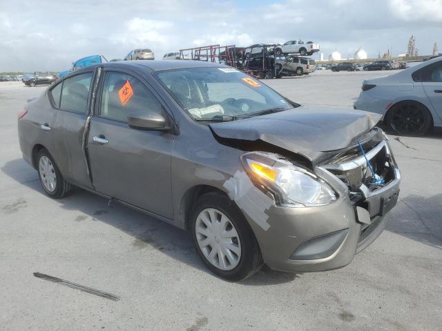 3N1CN7AP3HK439087 - 2017 NISSAN VERSA S GRAY photo 4