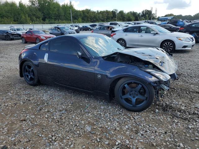 JN1BZ34DX8M704470 - 2008 NISSAN 350Z COUPE BLUE photo 4