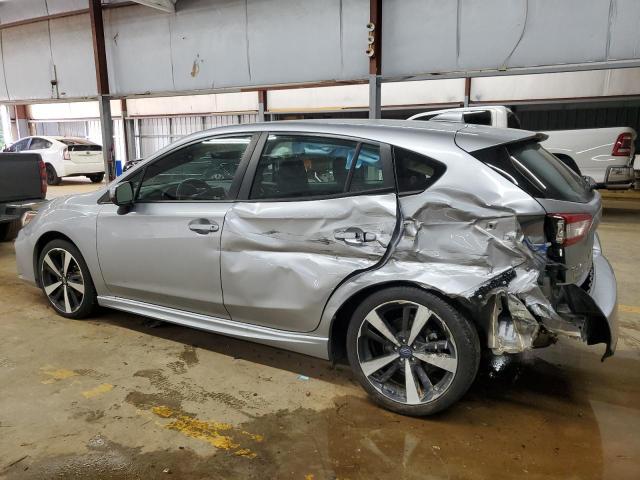 4S3GTAJ6XK3740266 - 2019 SUBARU IMPREZA SPORT SILVER photo 2