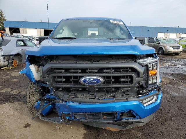 1FTEW1EP0MFC60630 - 2021 FORD F150 SUPER BLUE photo 5