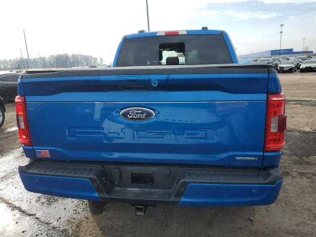 1FTEW1EP0MFC60630 - 2021 FORD F150 SUPER BLUE photo 6