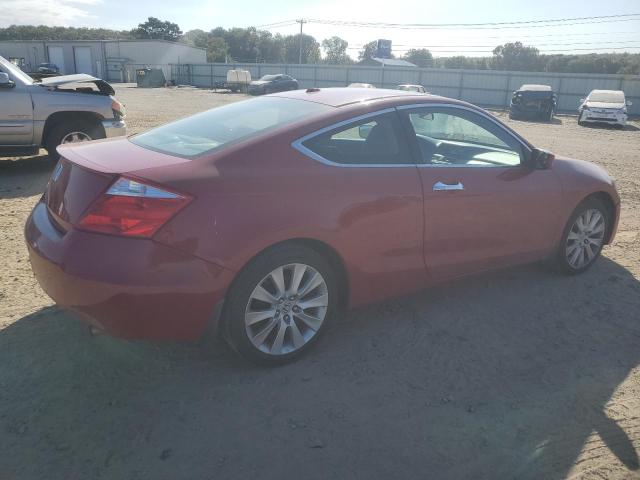 1HGCS22899A002554 - 2009 HONDA ACCORD EXL RED photo 3