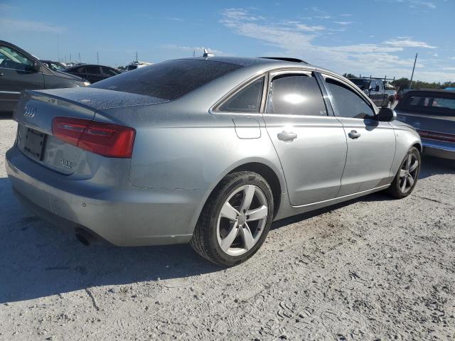 WAUBGAFC3CN007606 - 2012 AUDI A6 GRAY photo 3