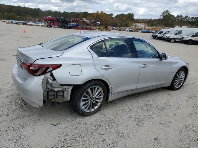 JN1EV7AP3KM510014 - 2019 INFINITI Q50 LUXE SILVER photo 3