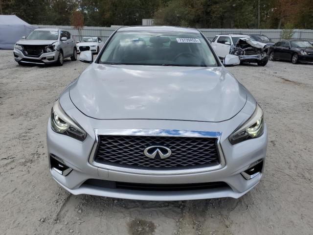 JN1EV7AP3KM510014 - 2019 INFINITI Q50 LUXE SILVER photo 5