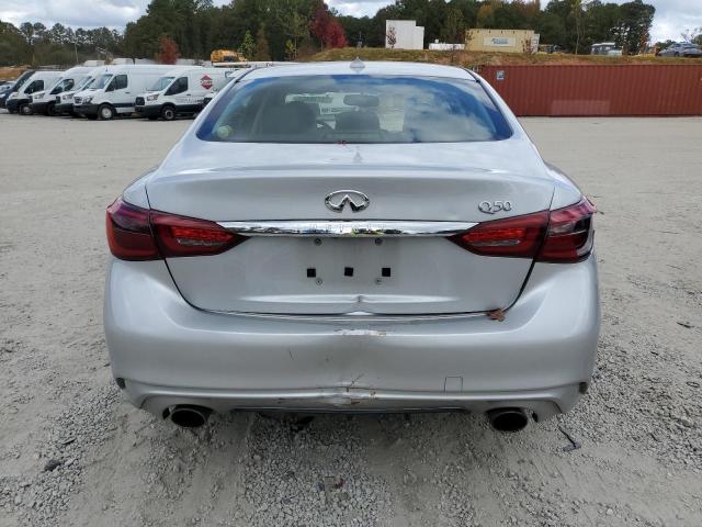 JN1EV7AP3KM510014 - 2019 INFINITI Q50 LUXE SILVER photo 6