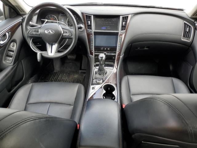 JN1EV7AP3KM510014 - 2019 INFINITI Q50 LUXE SILVER photo 8