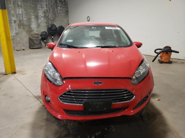 3FADP4EJ5FM205668 - 2015 FORD FIESTA SE RED photo 5