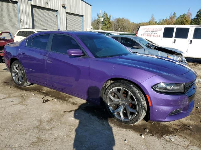 2C3CDXHG6GH144111 - 2016 DODGE CHARGER SXT PURPLE photo 1