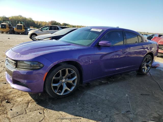 2C3CDXHG6GH144111 - 2016 DODGE CHARGER SXT PURPLE photo 3