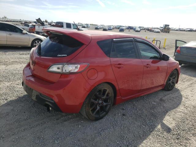 JM1BL1L30D1794963 - 2013 MAZDA SPEED 3 RED photo 3