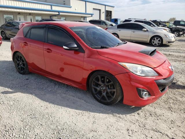 JM1BL1L30D1794963 - 2013 MAZDA SPEED 3 RED photo 4