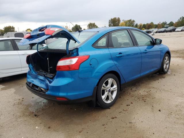 1FADP3F23EL458814 - 2014 FORD FOCUS SE BLUE photo 3