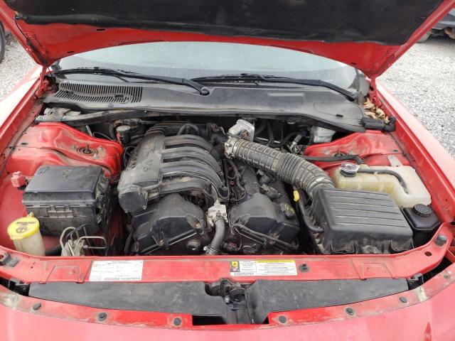 2B3KA43R08H102897 - 2008 DODGE CHARGER RED photo 11