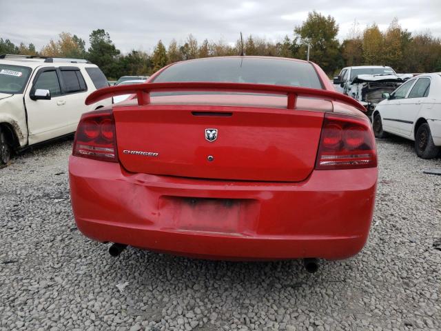 2B3KA43R08H102897 - 2008 DODGE CHARGER RED photo 6