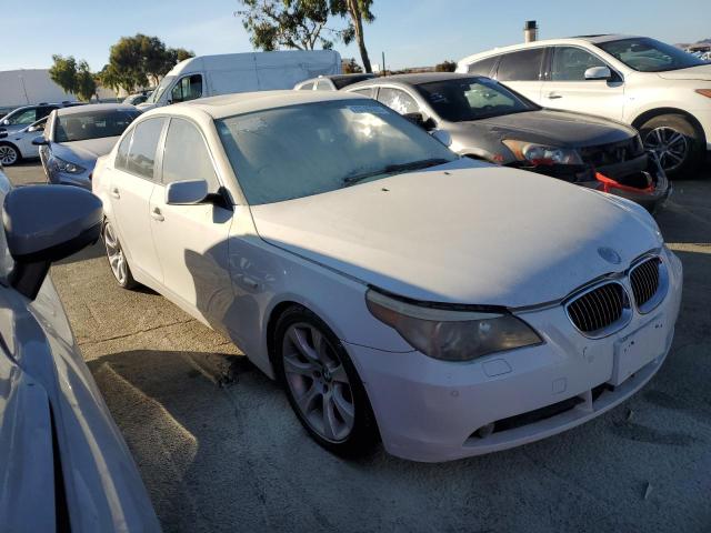 WBANB53517CN93569 - 2007 BMW 550 I WHITE photo 4