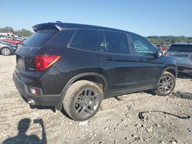 5FNYF8H53NB002771 - 2022 HONDA PASSPORT EXL BLACK photo 3