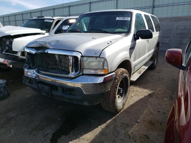 1FMNU41S22EC84590 - 2002 FORD EXCURSION XLT TAN photo 1