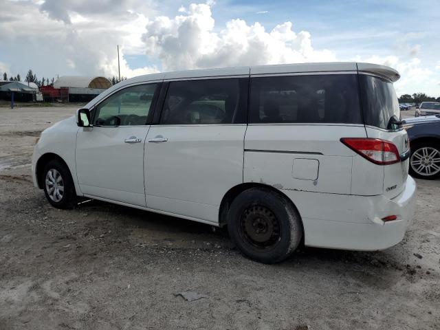 JN8AE2KP5B9010473 - 2011 NISSAN QUEST S WHITE photo 2