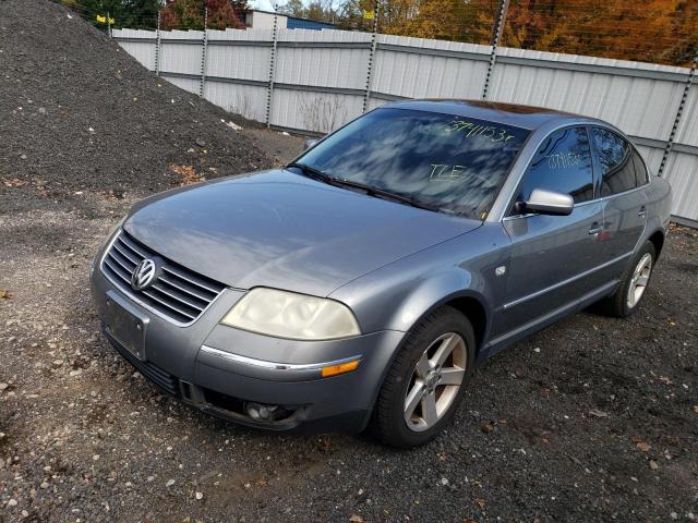 WVWTH63BX4P043070 - 2004 VOLKSWAGEN PASSAT GLX 4MOTION GRAY photo 1