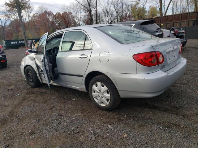 2T1BR32EX8C869330 - 2008 TOYOTA COROLLA CE SILVER photo 2