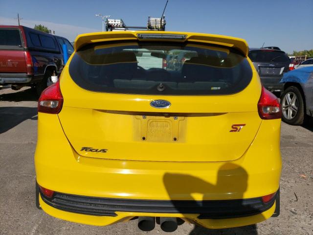 1FADP3L92HL237100 - 2017 FORD FOCUS ST YELLOW photo 6