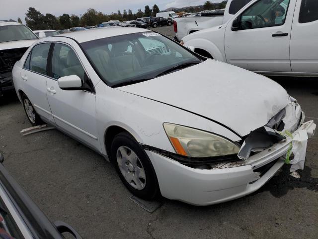 1HGCM55435A098339 - 2005 HONDA ACCORD LX WHITE photo 4