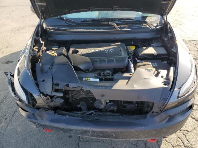 1C4PJMBB6EW173012 - 2014 JEEP CHEROKEE TRAILHAWK CHARCOAL photo 11