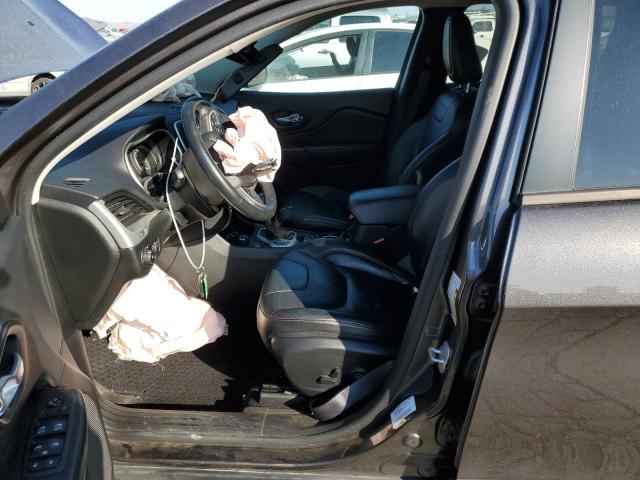 1C4PJMBB6EW173012 - 2014 JEEP CHEROKEE TRAILHAWK CHARCOAL photo 7