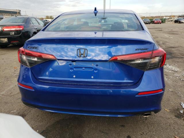 2HGFE2F59PH565431 - 2023 HONDA CIVIC SPORT Көк фото 6