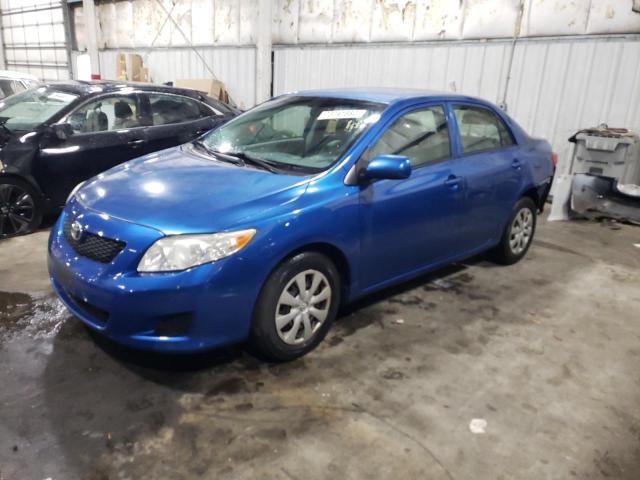 JTDBL40E599047388 - 2009 TOYOTA COROLLA BASE BLUE photo 1