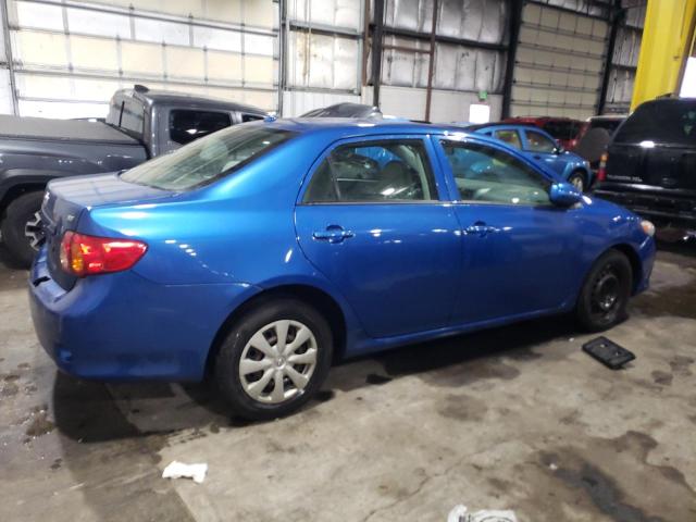 JTDBL40E599047388 - 2009 TOYOTA COROLLA BASE BLUE photo 3