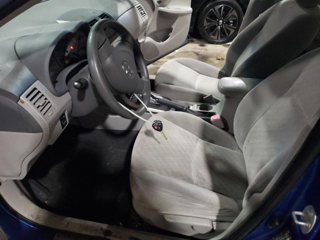 JTDBL40E599047388 - 2009 TOYOTA COROLLA BASE BLUE photo 7
