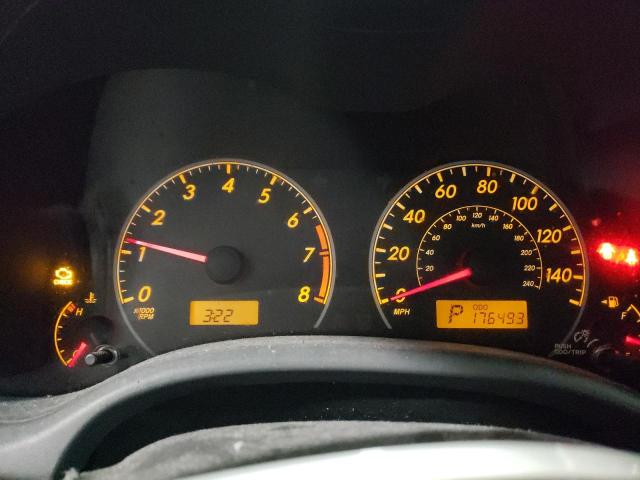 JTDBL40E599047388 - 2009 TOYOTA COROLLA BASE BLUE photo 9