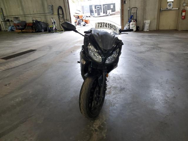 JKAEXEE12DDA10153 - 2013 KAWASAKI EX650 E BLACK photo 7