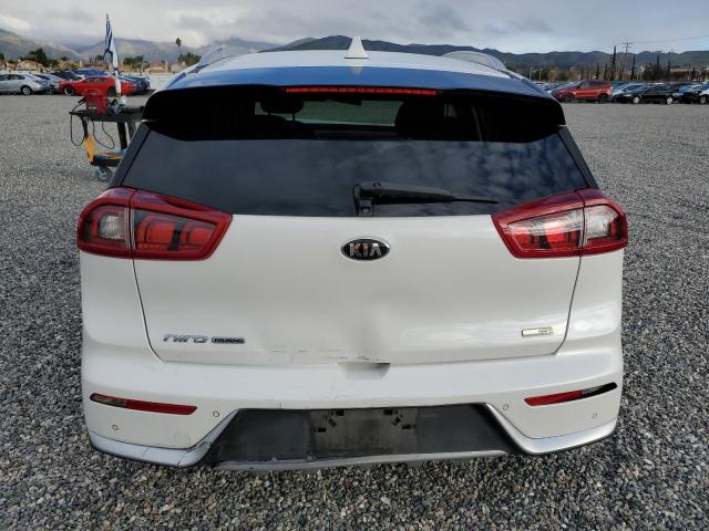 KNDCE3LC5H5058268 - 2017 KIA NIRO EX TOURING WHITE photo 6