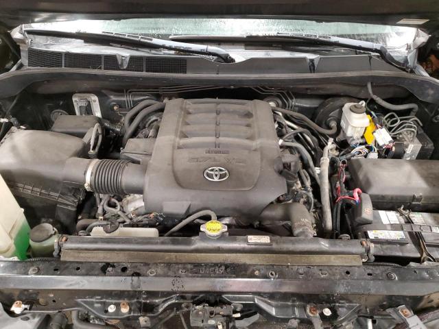 5TFUW5F18EX344025 - 2014 TOYOTA TUNDRA DOUBLE CAB SR/SR5 BLACK photo 11