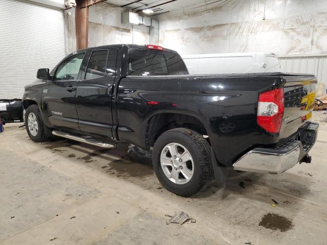 5TFUW5F18EX344025 - 2014 TOYOTA TUNDRA DOUBLE CAB SR/SR5 BLACK photo 2