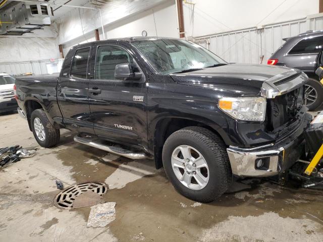 5TFUW5F18EX344025 - 2014 TOYOTA TUNDRA DOUBLE CAB SR/SR5 BLACK photo 4