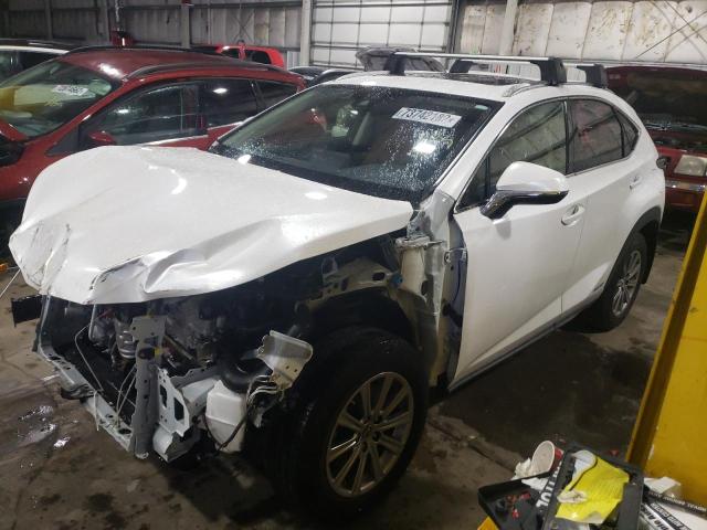 JTJDJRDZ0M5015499 - 2021 LEXUS NX 300H BASE WHITE photo 1