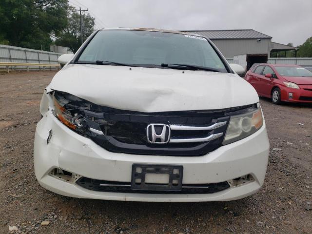 5FNRL5H65EB132040 - 2014 HONDA ODYSSEY EXL WHITE photo 5