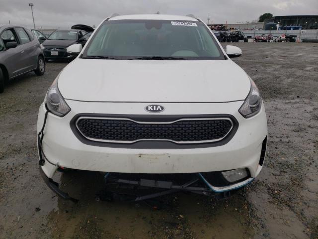 KNDCD3LD6K5323198 - 2019 KIA NIRO EX WHITE photo 5