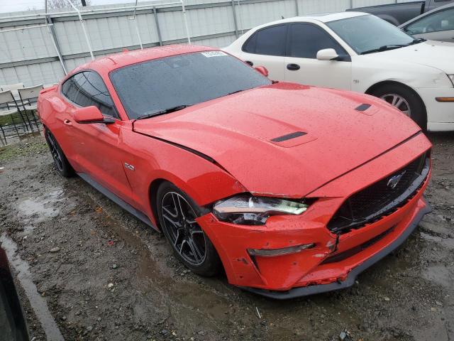 1FA6P8CF8M5158251 - 2021 FORD MUSTANG GT RED photo 4