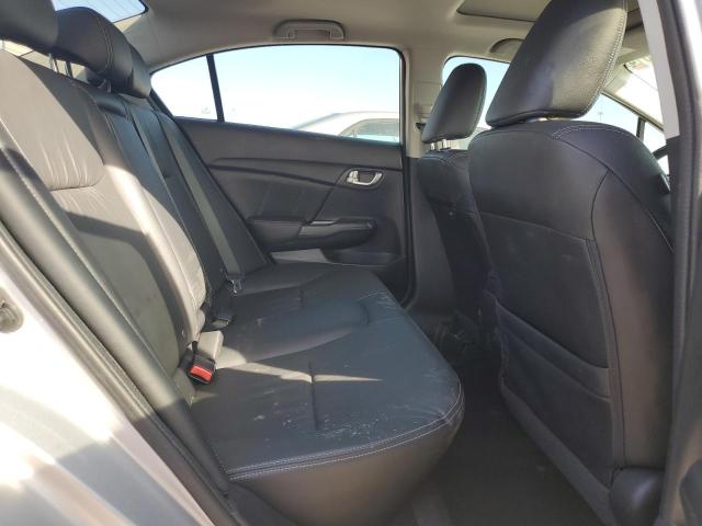 2HGFB2F98DH509620 - 2013 HONDA CIVIC EXL ვერცხლისფერი ფოტო 10