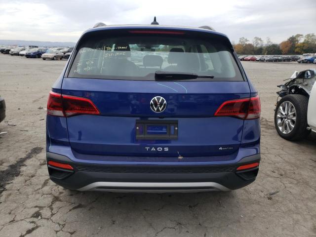 3VVMX7B27PM354417 - 2023 VOLKSWAGEN TAOS S BLUE photo 6