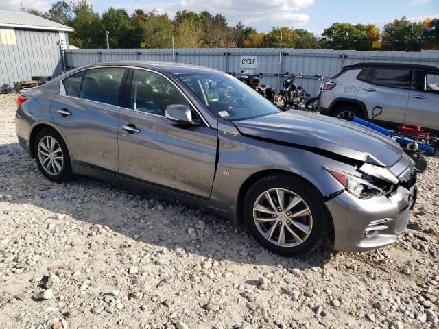 JN1EV7AR6GM344564 - 2016 INFINITI Q50 PREMIUM GRAY photo 4