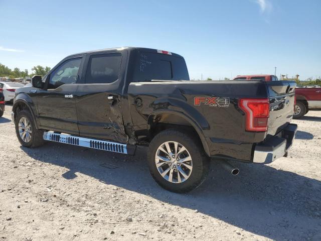 1FTEW1EF1FKE86077 - 2015 FORD F150 SUPERCREW BLACK photo 2