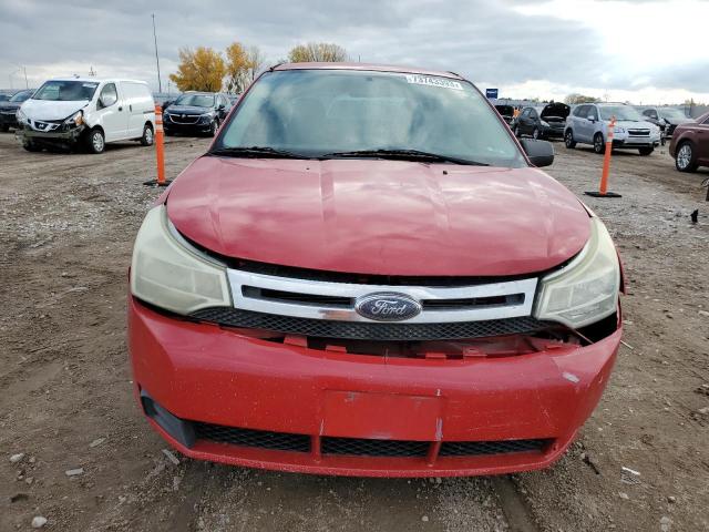 1FAHP35N88W214236 - 2008 FORD FOCUS SE RED photo 5