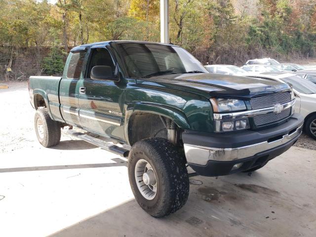 1GCGK29U73Z248384 - 2003 CHEVROLET SILVERADO K2500 GREEN photo 4